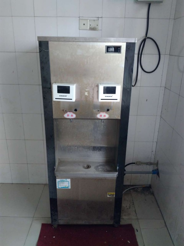 西藏触摸按键立式温热过滤一体校园直饮水机